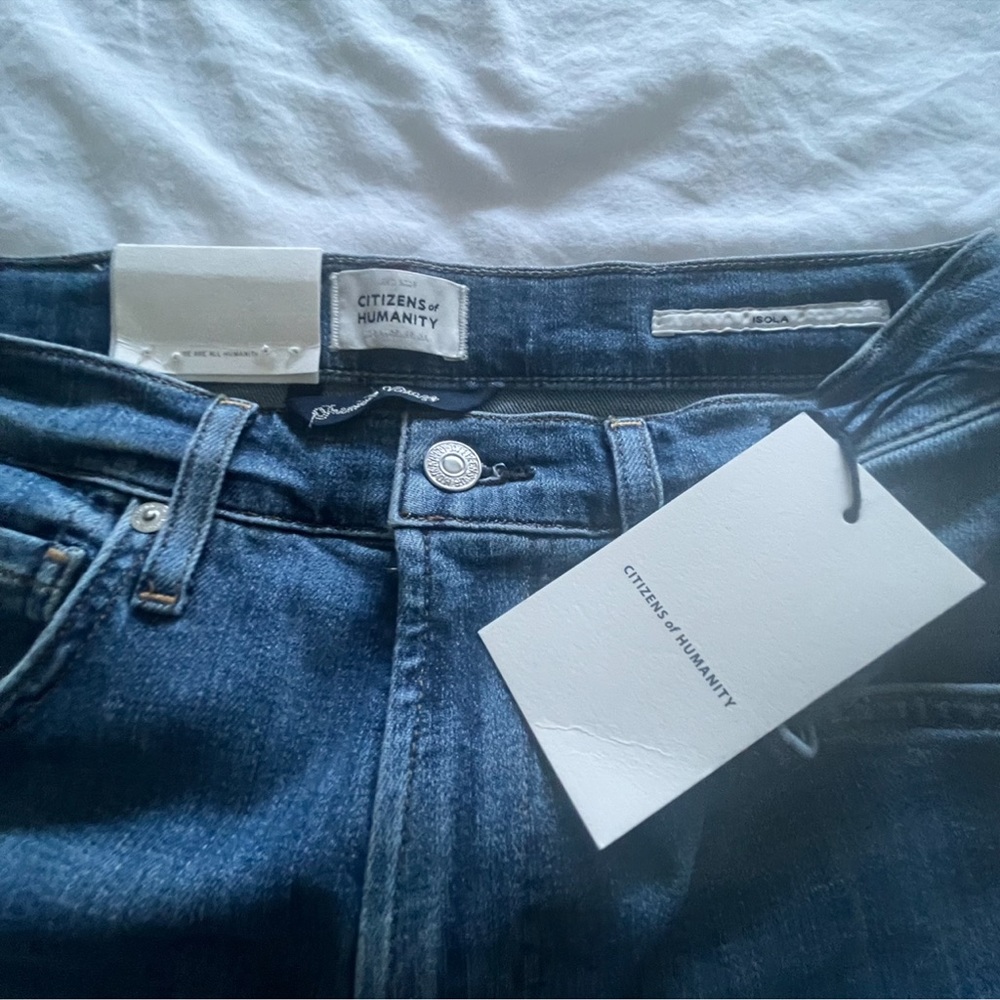 Citizens of Humanity Isola Mid-Rise Crop Bootcut Jeans 26 - Picture 7 of 15